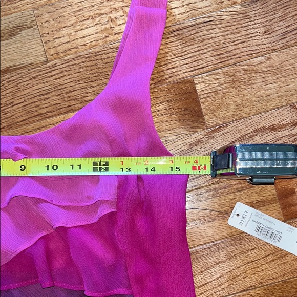 JCPenney Pink and Purple Ombre Tank Top - Picture 5 of 9